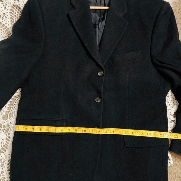 RALPH Ralph Lauren Black Wool Blend Blazer Jacket Business Career Classic Coat - Picture 2 of 8